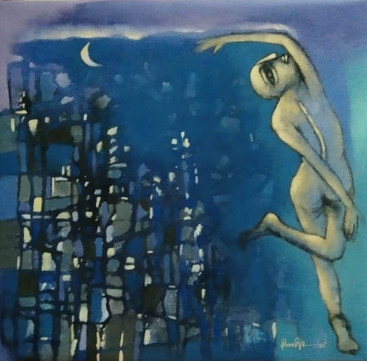 Medium: Acrylic on Canvas